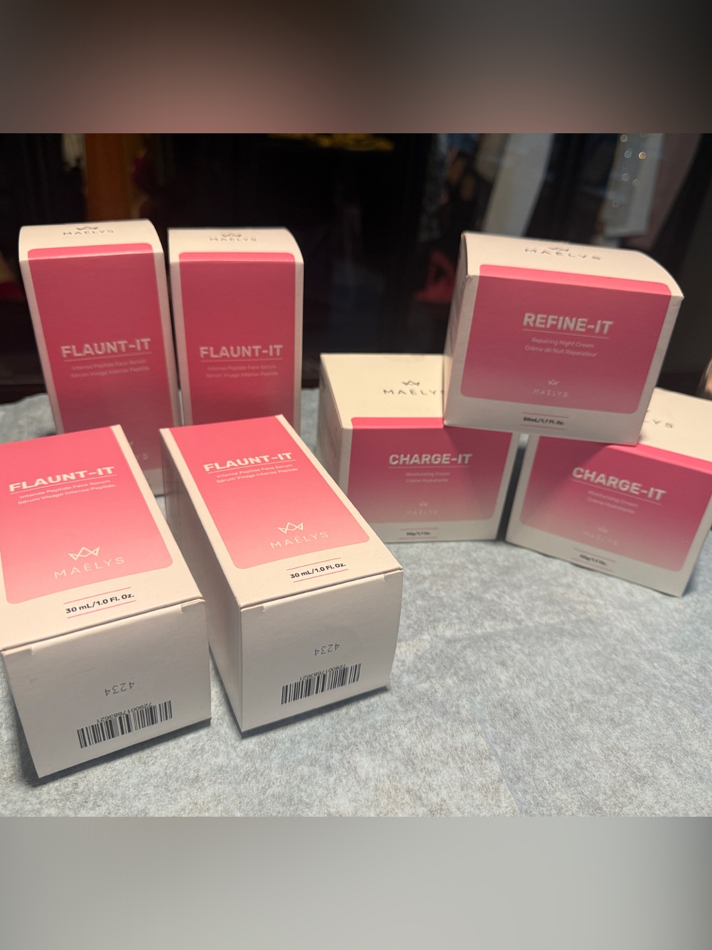 MAËLYS skincare bundle - all products new & sealed